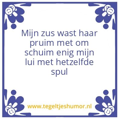Tegeltje: Omo