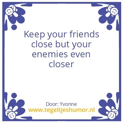 Tegeltje: Trust