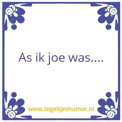 Tegeltje: aginus