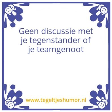 Tegeltje: Greensome
