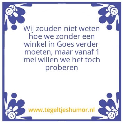 Tegeltje: Tegel