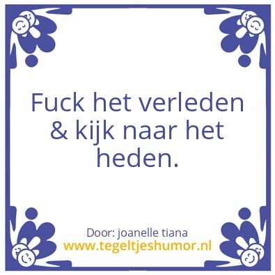 Tegeltje: Heden