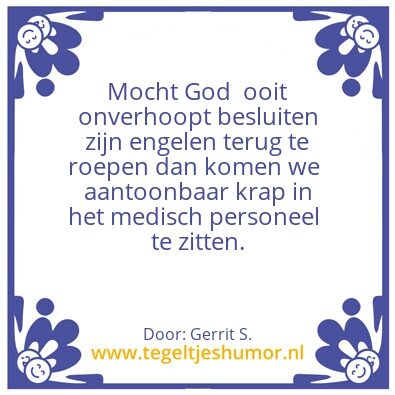 Tegeltje: Ik ben Gerrit.