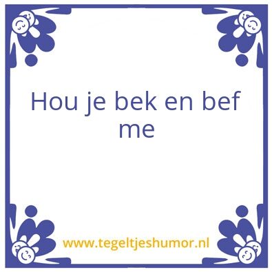 Tegeltje: Merol