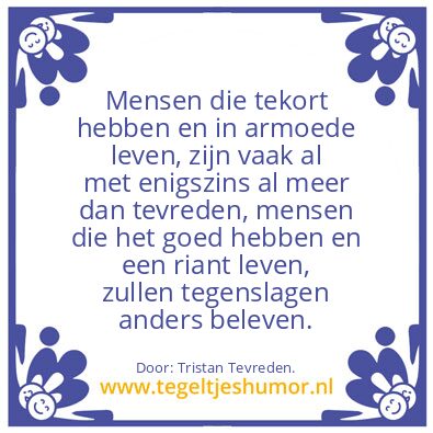 Tegeltje: Mensen
