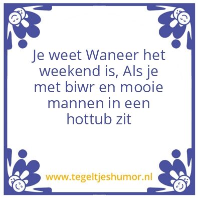 Tegeltje: Hottub