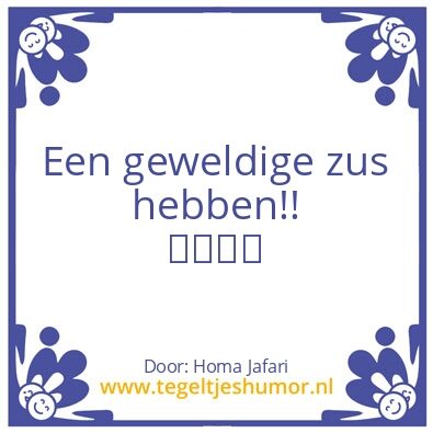 Tegeltje: Een geluk is ..