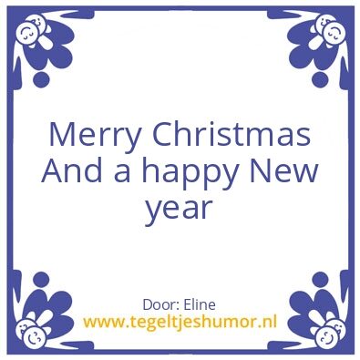 Tegeltje: Kerst