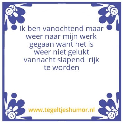 Tegeltje: RUHK