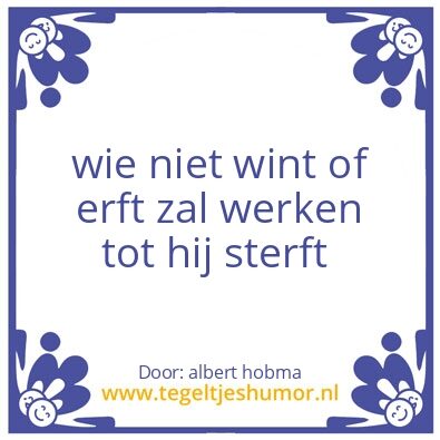 Tegeltje: nederland