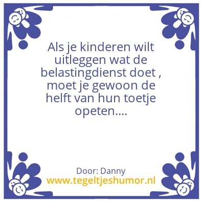 Tegeltje: Tegel