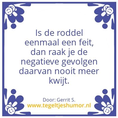 Tegeltje: Ik ben Gerrit.