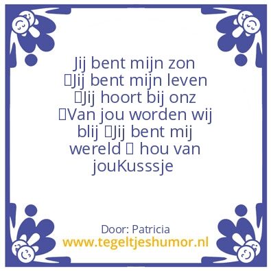 Tegeltje: Lieffdd
