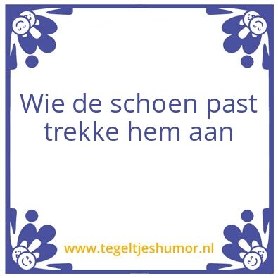 Tegeltje: jvn