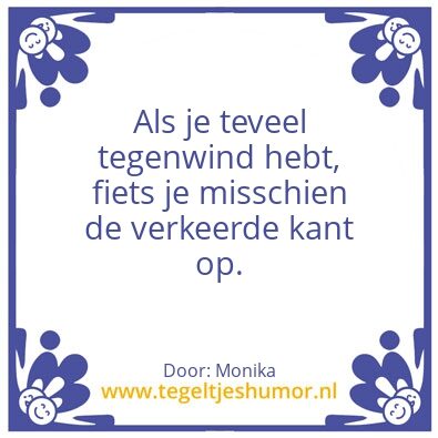Tegeltje: voor Ankie
