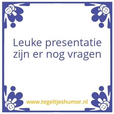 Tegeltje: Hahahah