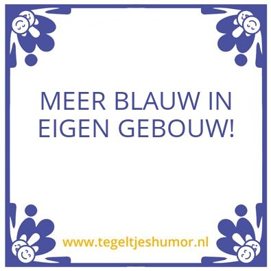 Tegeltje: politie