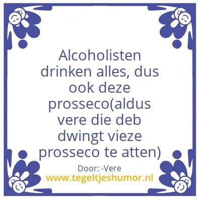 Tegeltje: .