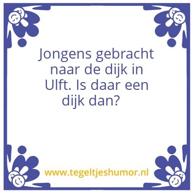 Tegeltje: De dijk in Ulft