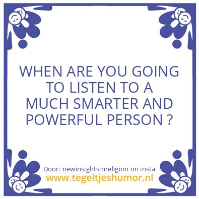 Tegeltje: cause and effec