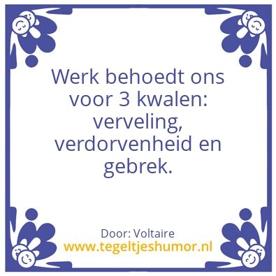 Tegeltje: –