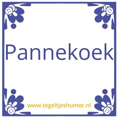 Tegeltje: Hennie