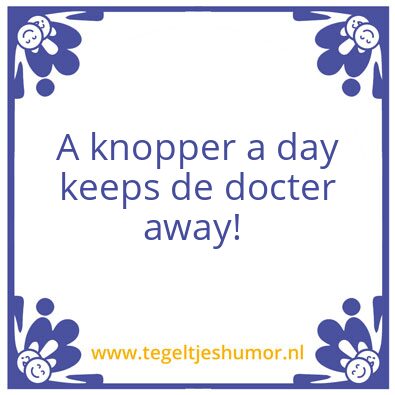 Tegeltje: Knopper