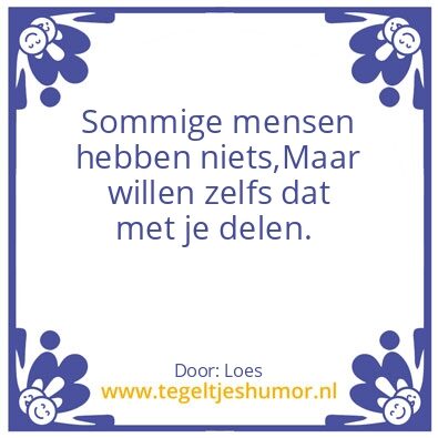 Tegeltje: Delen