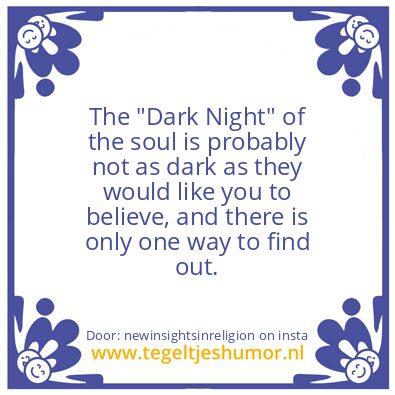 Tegeltje: Now You know