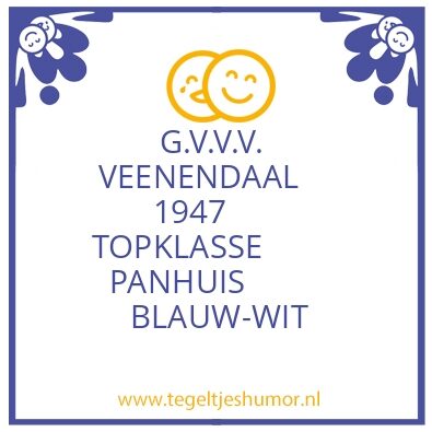 Tegeltje: ’t Veen