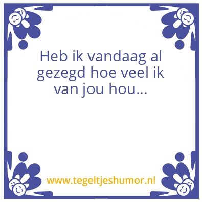 Tegeltje: Onze wijsheid