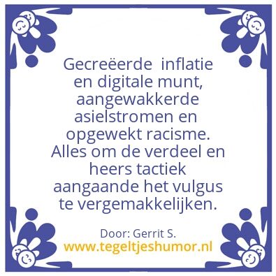 Tegeltje: Ik ben Gerrit.