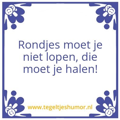 Tegeltje: Tegeltje
