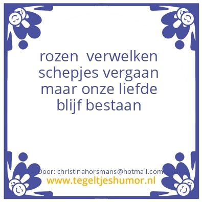 Tegeltje: carola