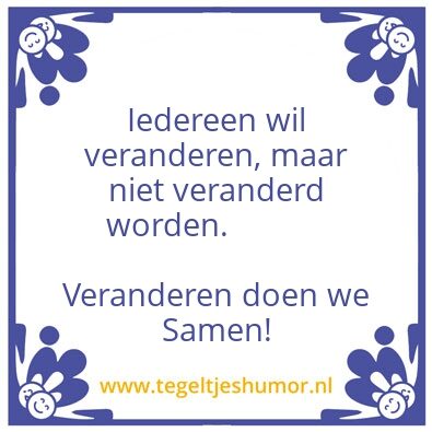 Tegeltje: Wijsheid