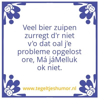 Tegeltje: Zeeuws