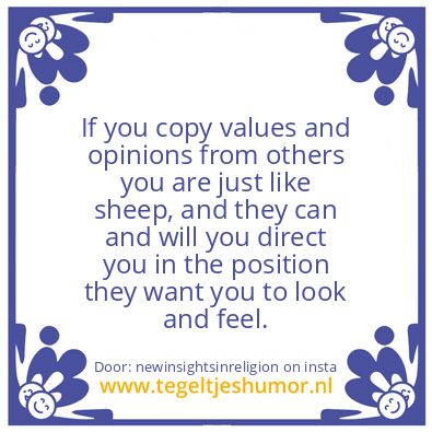 Tegeltje: Copy Opinions ?