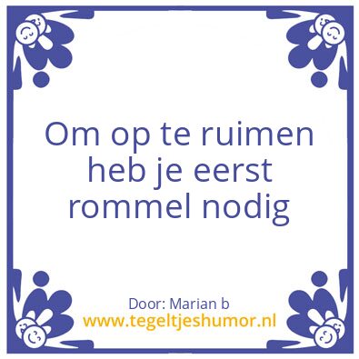 Tegeltje: Marian Borg