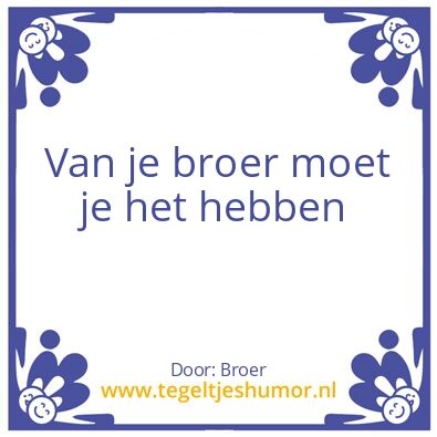 Tegeltje: Syl