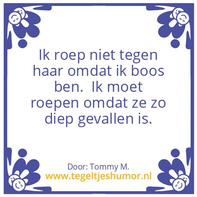 Tegeltje: Mijn ex