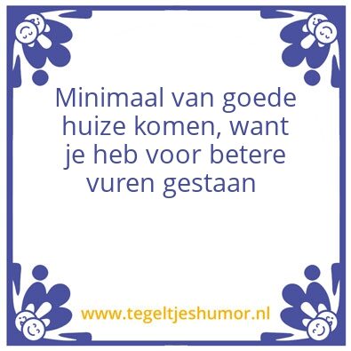 Tegeltje: J&S Wisdom