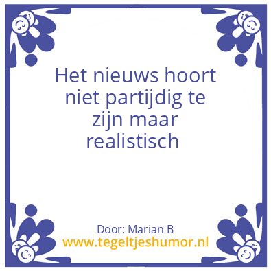 Tegeltje: Marian Borg