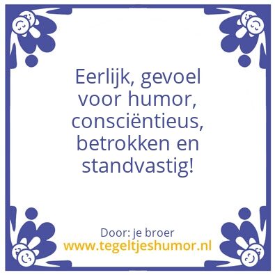 Tegeltje: Angela