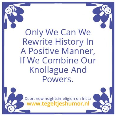 Tegeltje: This Is Your Calling Too.