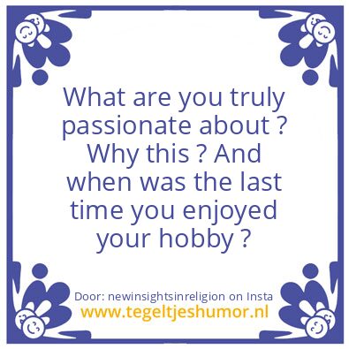 Tegeltje: What Is Your Narrative ?