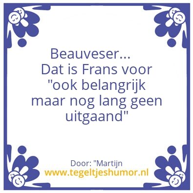 Tegeltje: whats in a name