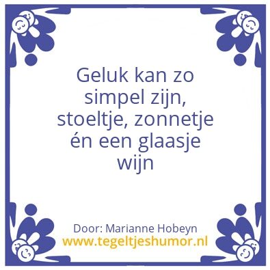 Tegeltje: Anita 6o