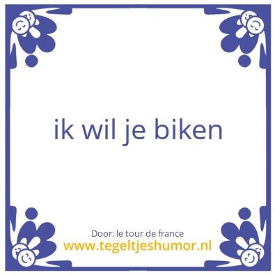 Tegeltje: Bah