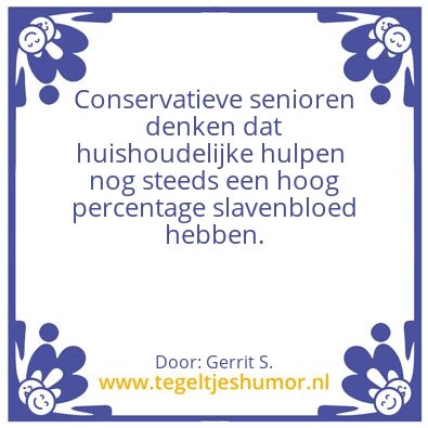 Tegeltje: Ik ben Gerrit.