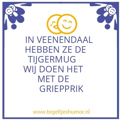 Tegeltje: P R I K